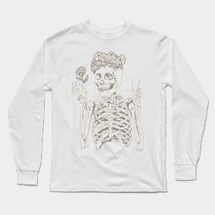 Dan Howell Merch Skeleton Resurrected Long Sleeve T-Shirt